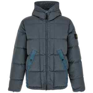 Stone Island Crumpled Effect Down Jacket