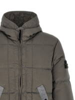 Stone Island Crumpled Effect Down Jacket