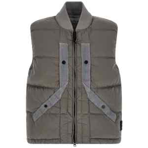 Stone Island Crinkled Effect Vest