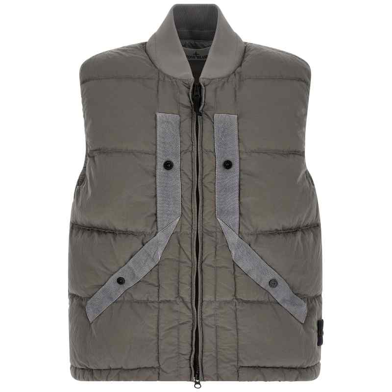 Stone Island Crinkled Effect Vest