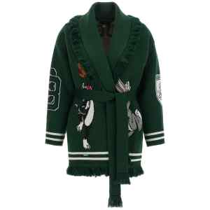 Alanui Sporty Bugs Bunny & Sylvester Cardigan