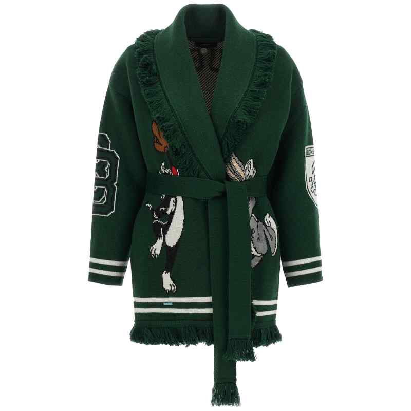 Alanui Sporty Bugs Bunny & Sylvester Cardigan