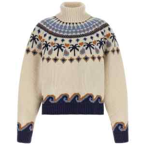 Alanui Sweet Winter Turtleneck Sweater