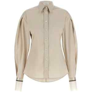 Brunello Cucinelli Shiny Cuffs Shirt