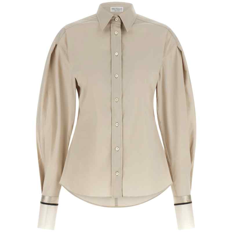 M0091M2M16C3786_01_M_2026-09-10T07-35-59.03Z Brunello Cucinelli Shiny Cuffs Shirt