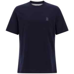 Brunello Cucinelli Logo Print T-shirt
