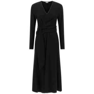 Brunello Cucinelli Shiny Collar Dress