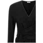 Brunello Cucinelli Shiny Collar Dress