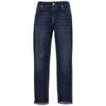 Brunello Cucinelli Logo Embroidery Jeans