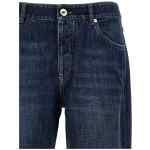 Brunello Cucinelli Logo Embroidery Jeans