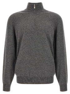 Brunello Cucinelli Half-zip Cashmere Sweater