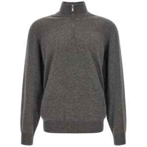 Brunello Cucinelli Half-zip Cashmere Sweater