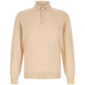 Brunello Cucinelli Cashmere Knit Polo Shirt