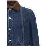 Brunello Cucinelli Denim And Suede Jacket