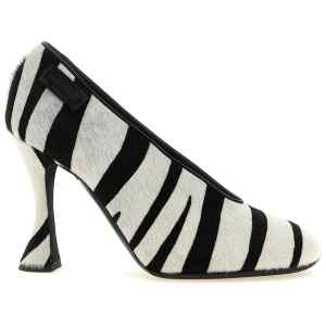 Moschino Zebra Pony Pumps