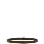 Brunello Cucinelli Inverted Leather Belt