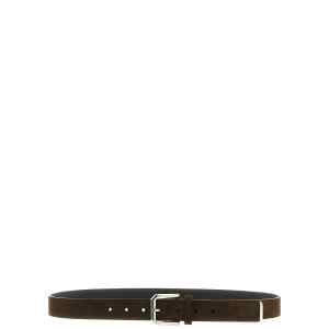 Brunello Cucinelli Inverted Leather Belt