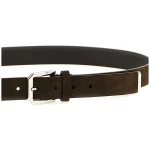Brunello Cucinelli Inverted Leather Belt