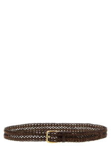 Brunello Cucinelli Braided Calf Belt