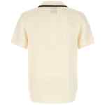 Casablanca Waffle Stitch Knit Polo Shirt