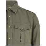 Brunello Cucinelli Cotton Chevron Shirt
