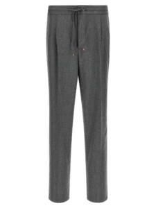 Brunello Cucinelli Wool Flannel Pants