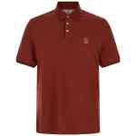 Brunello Cucinelli Logo Embroidery Polo Shirt