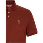 Brunello Cucinelli Logo Embroidery Polo Shirt