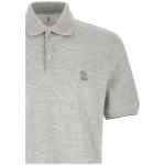 Brunello Cucinelli Logo Piqué Polo Shirt