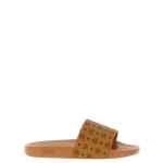 Mcm All-over Monogram Slides