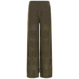 Brunello Cucinelli Track Flower Lace Pants