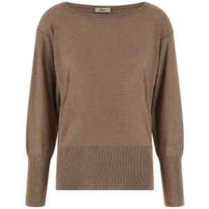 Herno Lamé And Sequin Yarn Sweater