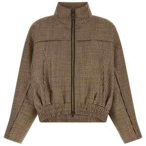 Brunello Cucinelli Shiny Zipper Pull Jacket