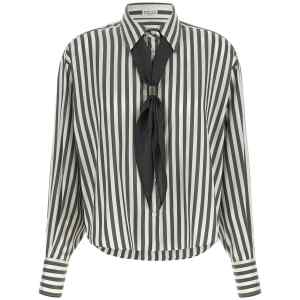 Brunello Cucinelli Shirt With Scarf