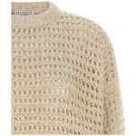 Brunello Cucinelli Dazzling Braids Sweater