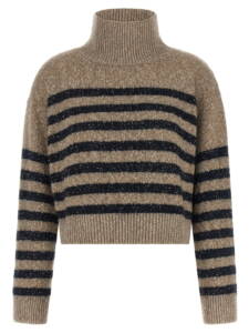 Brunello Cucinelli Dazzling Stripes Sweater