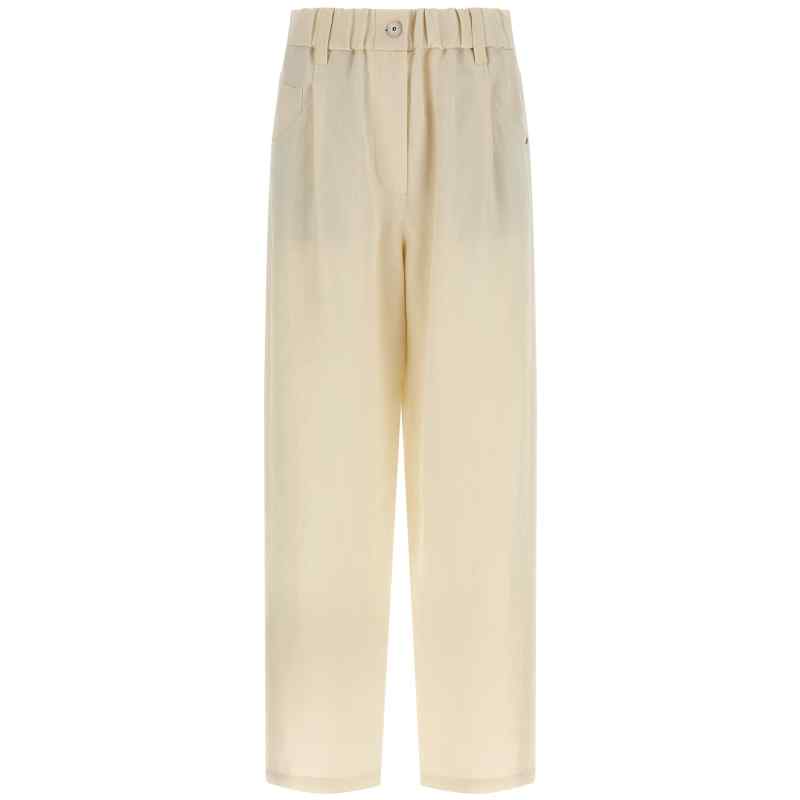 Brunello Cucinelli Linen Trousers
