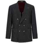 Brunello Cucinelli Double-breasted Denim Blazer