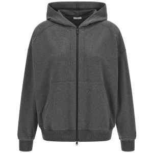 Brunello Cucinelli Shiny Trims Hoodie