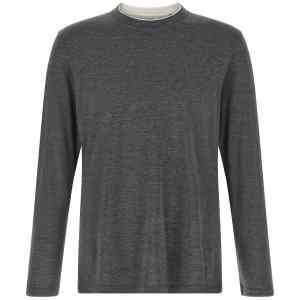 Brunello Cucinelli Silk And Cotton T-shirt