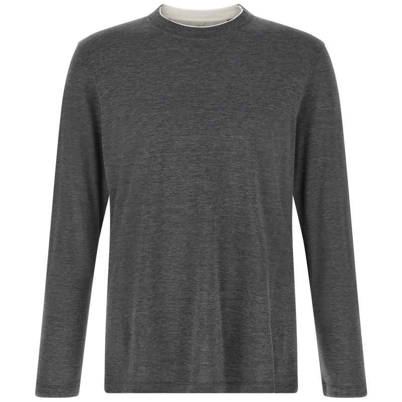 Brunello Cucinelli Silk And Cotton T-shirt
