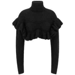 Elisabetta Franchi Ruffle Sweater