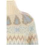 Herno Wool And Cashmere Sweater With Intarsia
