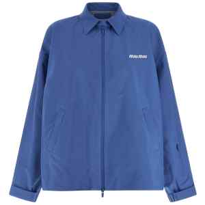 Miu Miu Tech Canvas Windbreaker