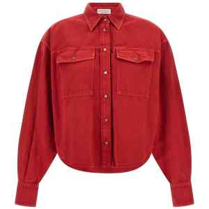 Brunello Cucinelli Cotton And Linen Shirt