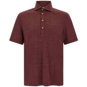 Brunello Cucinelli French Collar Polo Shirt