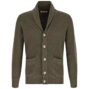 Brunello Cucinelli Malfilé Cotton Cardigan