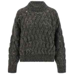 Brunello Cucinelli Dazzling Waves Sweater