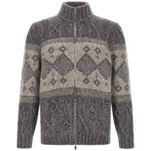 Brunello Cucinelli Chiné Yarn Cardigan
