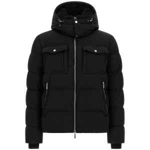 Moorer Alarick Bomber Jacket - Acqua Line